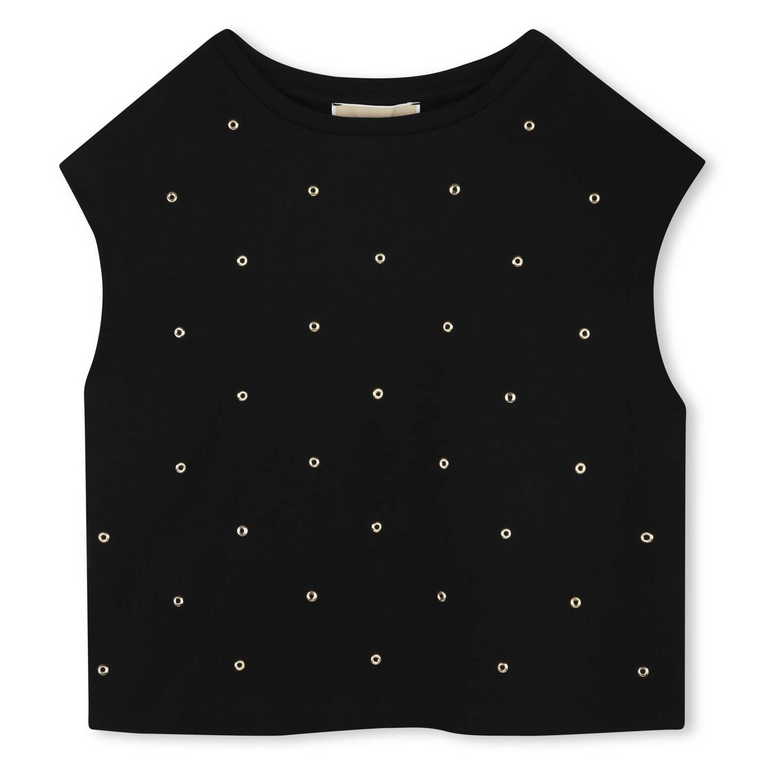 Michael Kors Metallic Effect Print Tee-Shirt 3Y - 10Y